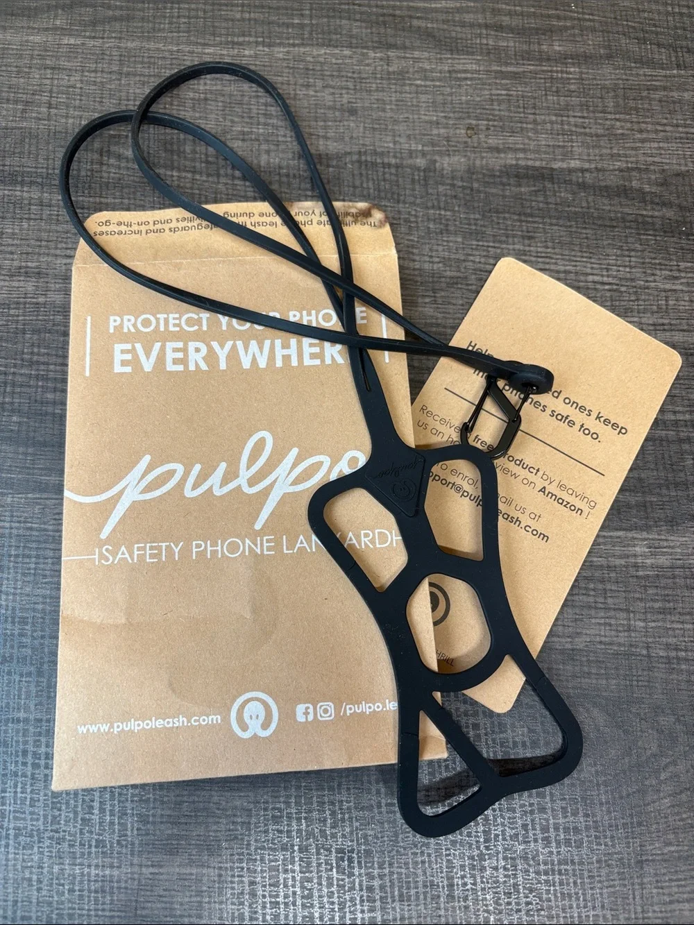 Pulpo Safety Phone Lanyard